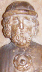 Warwick - St Mary Thomas Beauchamp 1369 and wife Katherine mortimer 1369 weeper 7 male civilian